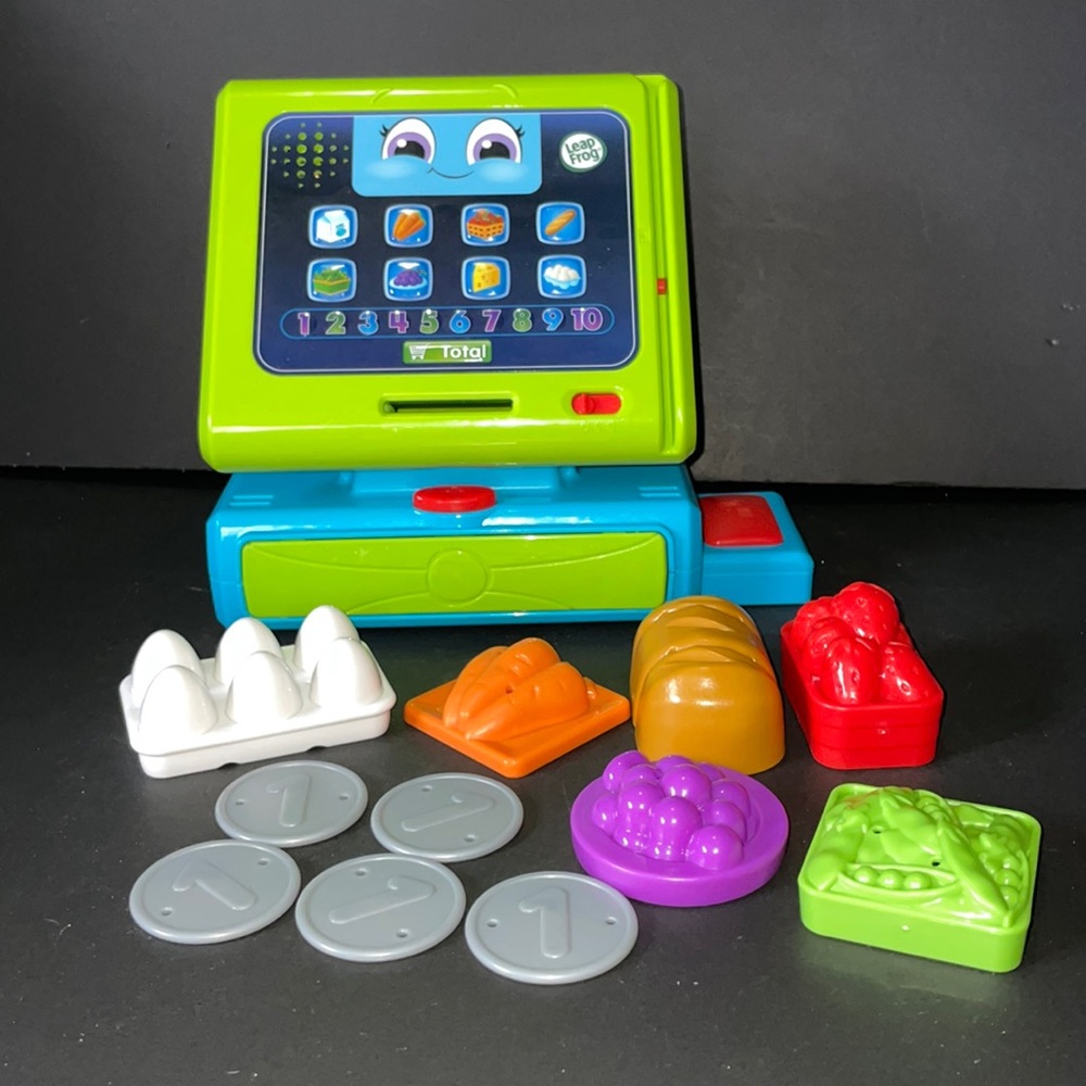 Leap Frog Count Along Cash Register Children Learning Educational Kids Toy
